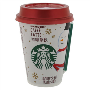 STARBUCKS星巴克咖啡拿铁咖啡饮料