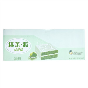 快乐旺哥抹茶味涂饰蛋糕