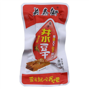 长寿街卤豆干香辣味
