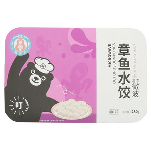 福迪宝速冻微波章鱼水饺(熟制品)