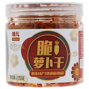 琐儿麻辣味脆萝卜干