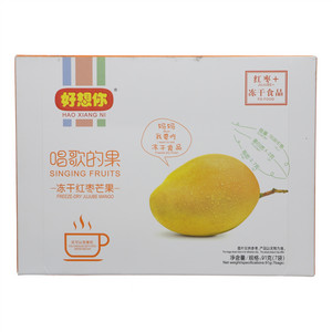 91克冻干红枣芒果