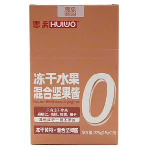 惠沃冻干水果混合坚果酱（冻干黄桃×混合坚果酱）