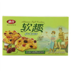 廣合软趣白兰地酒浸樱桃味软式甜饼