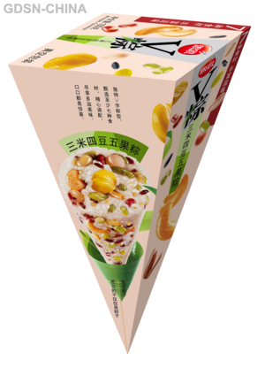 V粽三米四豆五果粽
