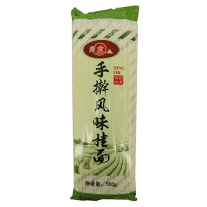 青食青食手擀风味挂面卷膜塑袋(500g)