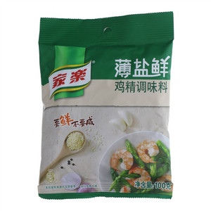 家乐薄盐鲜鸡精调味料 100X100G
