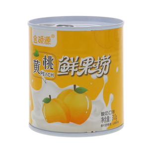 金硕源酸奶口味黄桃鲜果捞