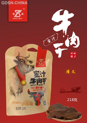 218克蜜汁牛肉焙片