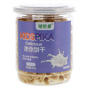 KIDSPIKA可贝多牛奶味迷你饼干
