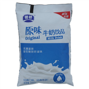 银桥原味牛奶饮品