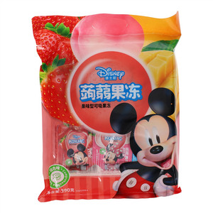 迪士尼综合味蒟蒻果冻
