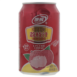 康辉鲜榨荔枝汁果肉饮料