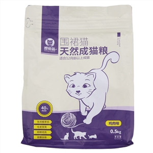 围裙猫鸡肉味天然成猫粮