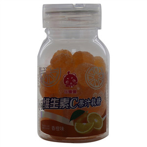 乐臻臻香橙味维生素C果汁软糖