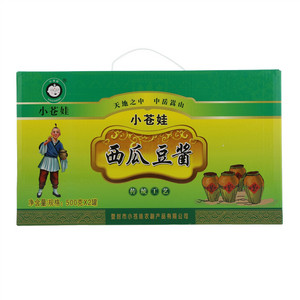 小苍娃西瓜豆酱