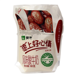蒙牛红枣口味风味酸牛奶