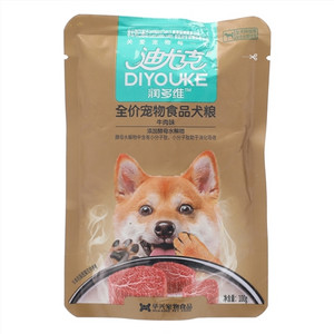 迪尤克润多维牛肉味全价宠物食品犬粮