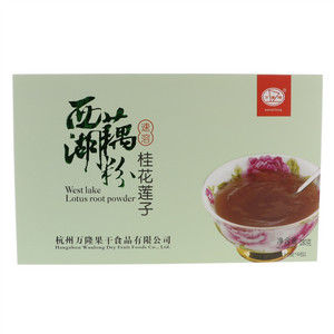 万事隆桂花莲子速溶西湖藕粉