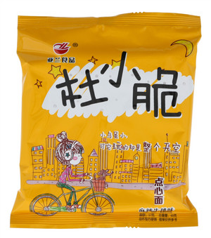 亚兰食品杜小脆麻辣牛排味