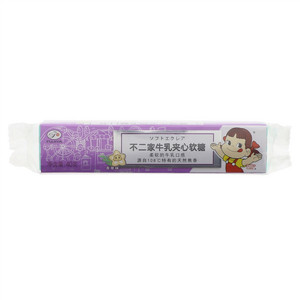 不二家牛乳夹心型奶糖糖果（香草味）