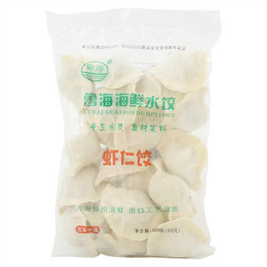 鲁海速冻虾仁水饺（生制品）