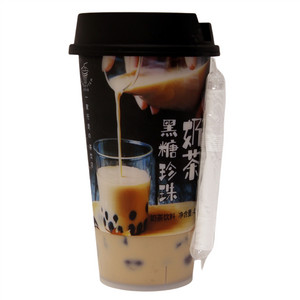 小叶妍黑糖珍珠奶茶