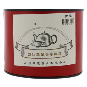 乡尖奶油草莓香草红茶