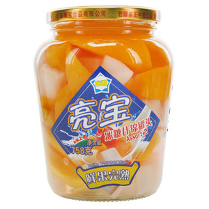 亮宝冰糖什锦罐头