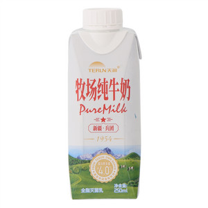 TERUN天润牧场纯牛奶