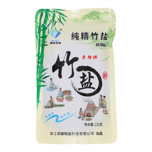 颂康制盐未加碘纯精竹盐