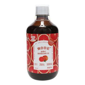 英贝健 血橙VC胶原蛋白果汁饮500mL