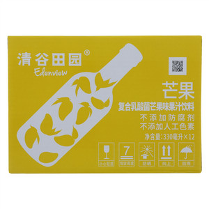 清谷田园复合乳酸菌芒果味果汁饮料