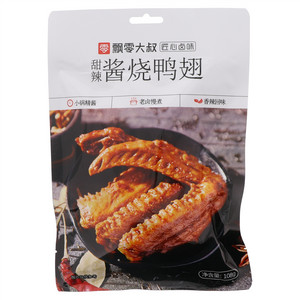 飘零大叔酱烧鸭翅（甜辣味）