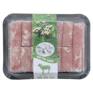 巧林牧场400g羊肉卷（盒）
