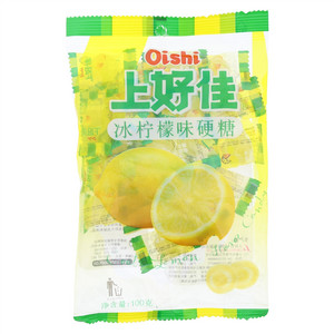 上好佳清新冰柠檬味硬糖