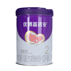 优博盖诺安较大婴儿配方奶粉（6-12月龄，2段）