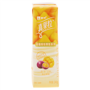 蒙牛真果粒高端缤纷果粒系列芒果百香果牛奶饮品