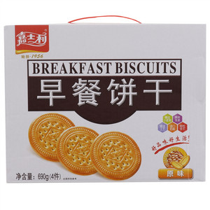 嘉士利原味早餐饼干