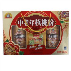 华精中老年核桃粉礼盒800克