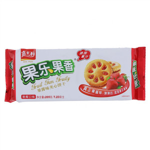 嘉士利果乐果香果酱味夹心饼干