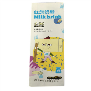 红旗奶砖牛奶口味雪糕