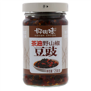 好韻味258g茶油野山椒豆豉