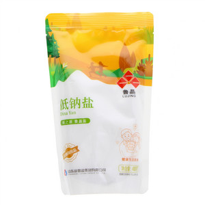 鲁晶牌加碘立袋低钠盐（健康生活系列）