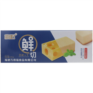 萌吧鲜切芝士味蛋糕