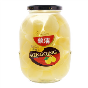 蒙清梨罐头