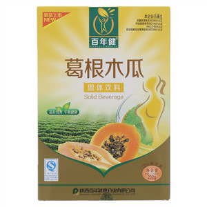 百年健葛根木瓜固体饮料