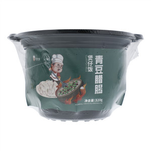 愚佬爹青豆腊肠煲仔饭