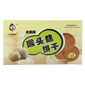 健儿乐一代饼师木糖醇猴头菇饼干