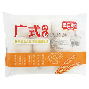 金日麦点豆沙包